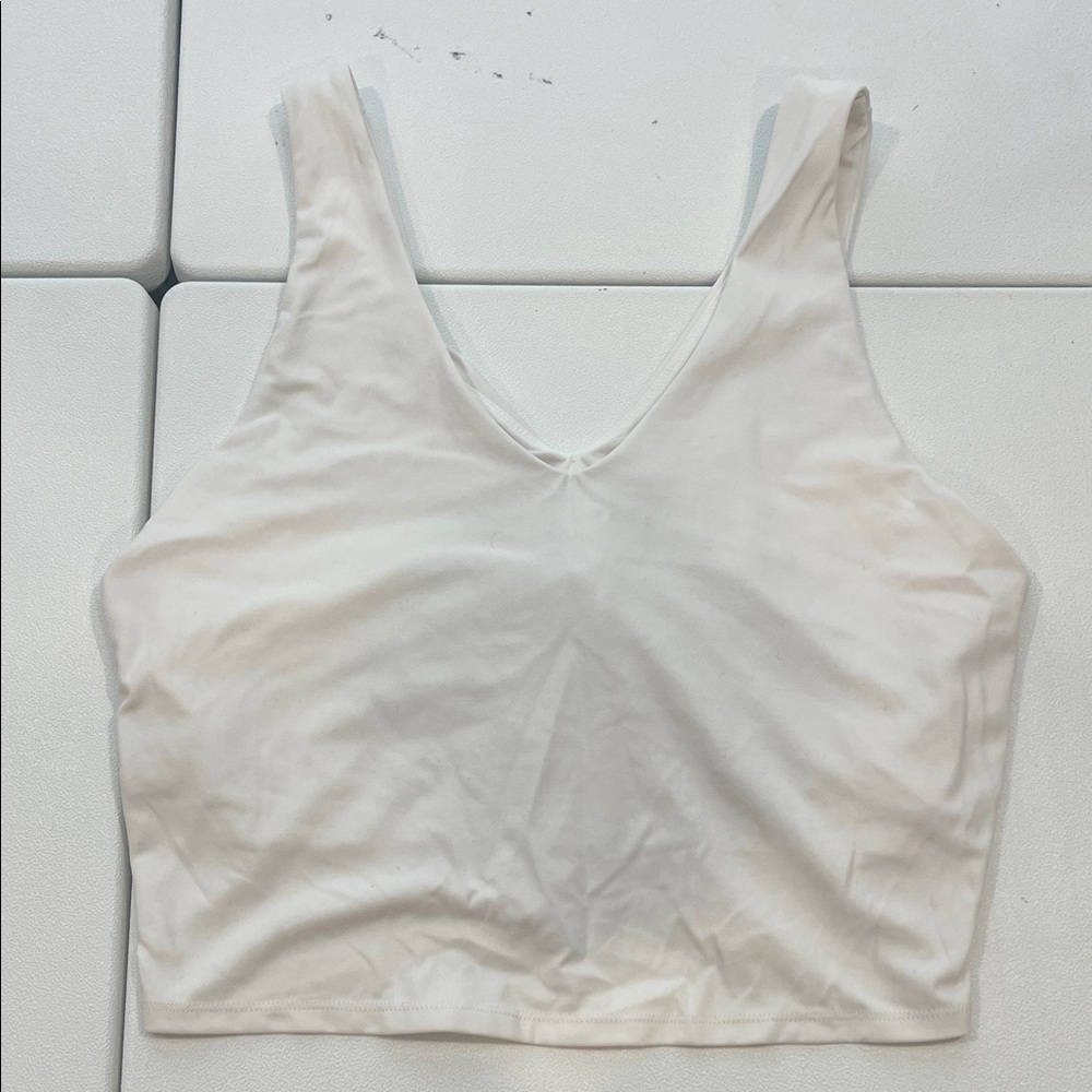 All in Motion Cream Tank Top